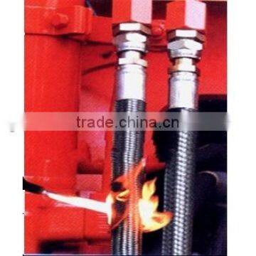 Antiflaming fire resistance rubber hose, anti fire hose flexible wire braided