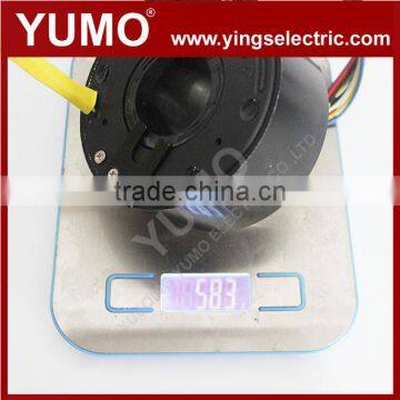 Electric Slip Ring Ethernet Type High Current SRH3899-6P 38.1mm 500mm 6 Circuits Slip Ring photo-5