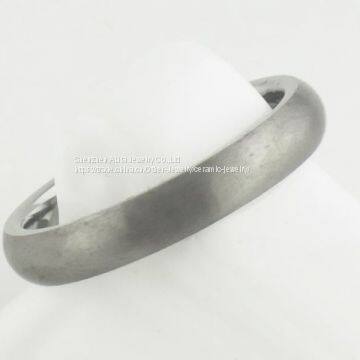 3mm Women Zirconia Ceramic Jewelry Ring Black For Party