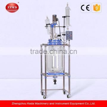 Laboratory Bio Glass Reactor 10L 20L photo-4