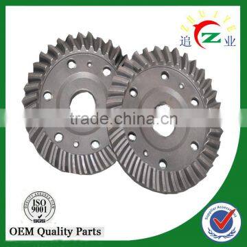 Auto Rickshaw Parts Steel Spiral Bevel Gears Driving Bevel Gear for Tricycle photo-2