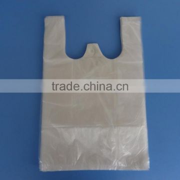 pe High quality t-shirt bags disposable plastic bag