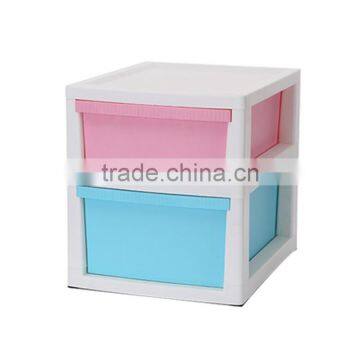 Plastic Two Layer Underwear Socks Storage Drawer Cabinet