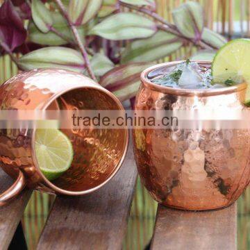 MOSCOW MULE MUGS 99.9% SOLID COPPER FDA APPROVED COPPER MUGS MANUFACTURER INDIA photo-4