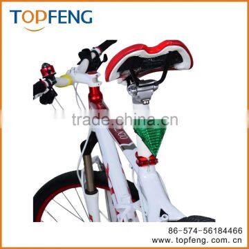 Canwelum Diamond Shaped Rechargeable LED Bike Tail Light, Bicycle Tail Light, Rear Bike Light With Two Line Laser Beams Used as photo-4