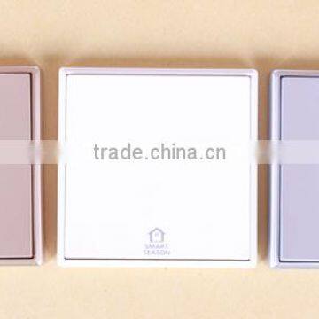 Square Round Battery Free Self-powered Wireless Control Wall Switch photo-2