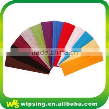 Colored elastic cotton headbands wholesale