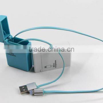 Custom Lighter Retractable USB Charger Cable,Micro USB Data/Sync Cable for Samsung,Huawei,HTC Etc photo-4