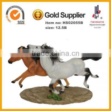 13.5 Inch Small Resin Indoor Home Decoration Horse Statue photo-6
