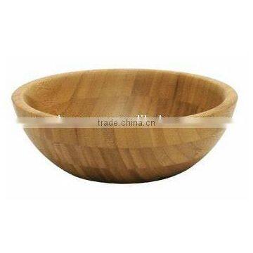 Bamboo salad bowl