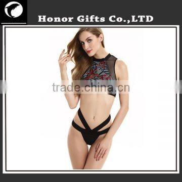 Fashion Hot Sexy Swimwear For Mature Women Sexy One Piece Girls Swimwear photo-2