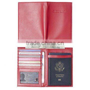 Anti Thief New Arrival Logo Custom Faux Leather Cheap Passport Holder photo-5