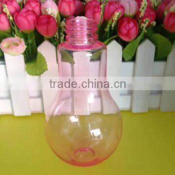Christmas Gift Bottles Clear Light Bulb PET Plastic Decorative Bottle photo-6