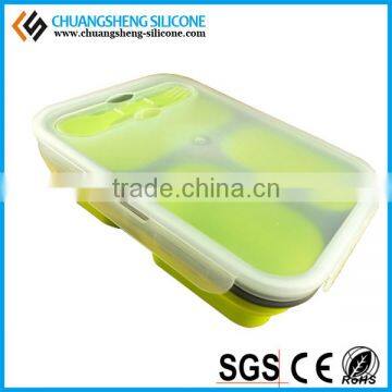 Food Grade Certified Reliable Silicone Lunch Box photo-6