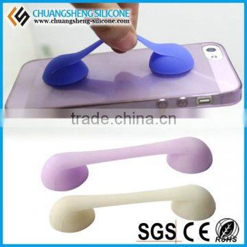 Magic Double Sides Round Shape Vacuum Silicone Sucker for Phone Accessories photo-3