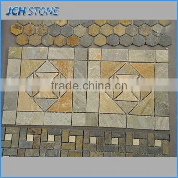 New popular design nature stone mosaic pattern