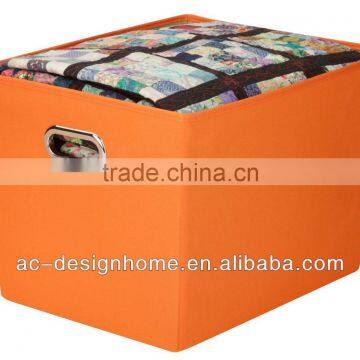 POLYESTER STACKABLE STORAGE BIN