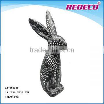 Handmade resin rabbit statues for sale