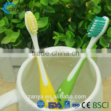 Soft Nylon Bristle High Quality Kid Animal Rubber Handle Kid Toothbrush photo-2