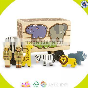 wholesale baby wooden mini truck toy popular kids wooden mini truck toy fashion children wooden mini truck toy W04A165