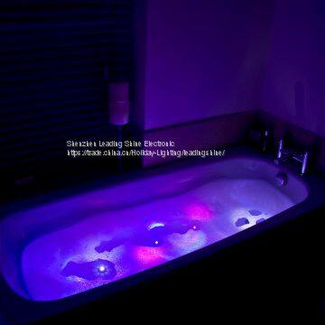 3 LED Remote Control Color Changing Diamond Shapes Waterproof Submersible Led Tea Light photo-5