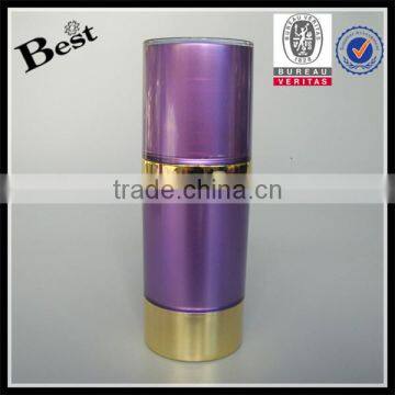 15 / 30 / 50ml New Products Fancy Purple Acrylic Cosmetic Bottle Golden UV Special Pump Lotion Acrylic Cosmetic Plastic Bottle photo-4
