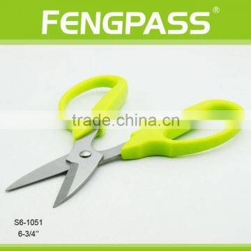 S6-1051 6-3/4" ABS Handle With Stainless Steel Mirror Polishing Garden Scissor photo-3