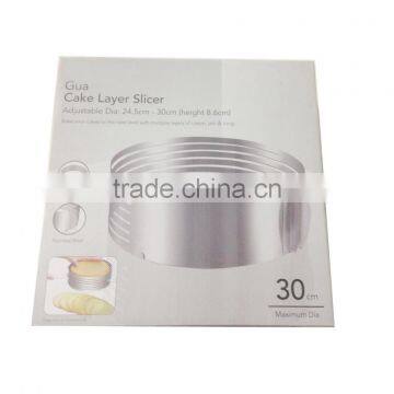 Adjustable Heart Shape Stainless Steel Cake Mold Cake Frame photo-4