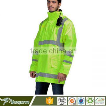 3M Reflective Straps Waterproof Safety Raincoat Manufacturers