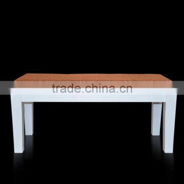 Bench Gita Mahogany White Painted photo-4
