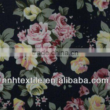 Low Price 100% Polyester Good Print Flower Print Fabric Wholesale photo-4