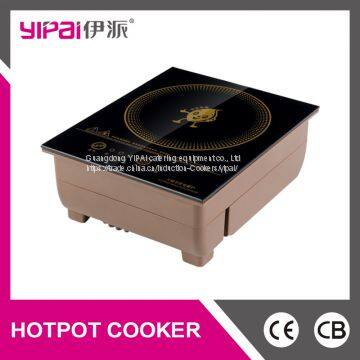 Commercial Use Induciton Stove Hotel Kitchen Cooktop Square Hotpot Induction Cooker With Wire Control photo-2