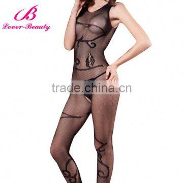 Black Mature Women Bodystocking Lingerie