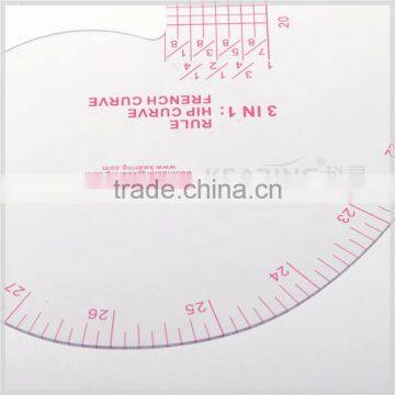 China Kearing 28 Inch Flexible Transplant Plastic French Curve Ruler for Sewing Design#6503 photo-5