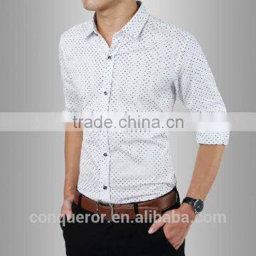 new style bespoke Casual men shirt BSRTL0065