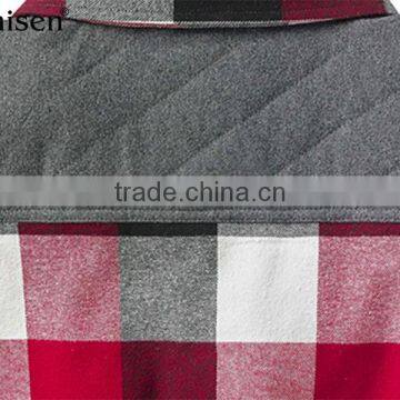 Oem Factory Fleece Men Plaids Jacket photo-3