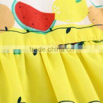 China Baby Clothes Factory Supply Baby Girls Dresses Woven Design Sleeveless photo-3