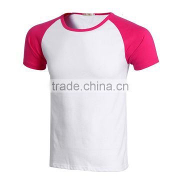 Custom your own design o-neck t shirt garment, printed mens short sleeve cotton polyester t-shirt with your logo