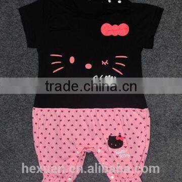 New Design Baby Romper 100% Cotton Short Sleeve for Summer Clothes photo-2