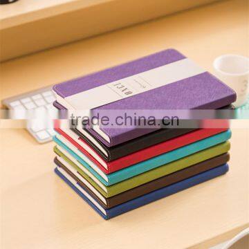 A5 Softcover Busniess Notebook PU Section Sawing Binding Planner for Gift Customizable Logo photo-4