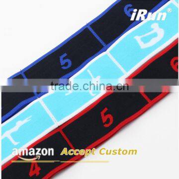 FITNESS EQUIPMENT ELASTIC BODY RESISTANCE BANDS TUBE WORKOUT EXERCISE BAND YOGA - Accept Custom photo-5