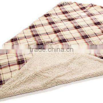 Reversible Micro Fur Pet Dog Bed Blanket Throw photo-2