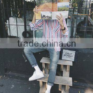 Stripes Men's Long Sleeve Shirt photo-2