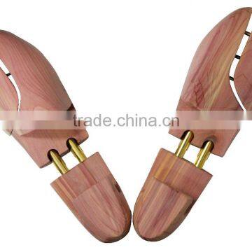 Metal cap high quality assorted sizes cedar shoe tree