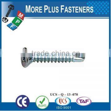 Made in Taiwan Philip Bugle or Trumpet Head Drywall Self Drilling Screw Thread Plasterboard Gypsum Board Self Drilling Screw