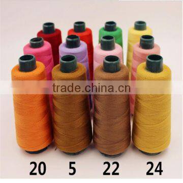 Wholesale Dyed High Tenacity 100pec Ployester Sewing Thread With Plastic Tube photo-5