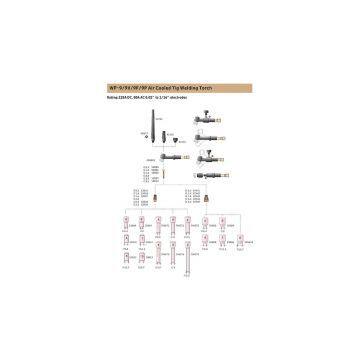WP(SR)-9series TIG Torch and All Parts photo-2