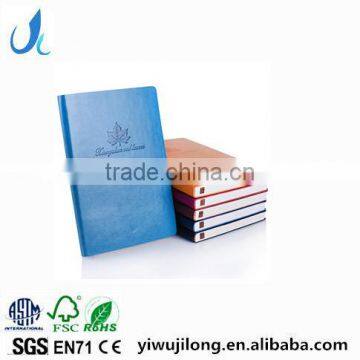 Wholesale customized PU leather notebook office school notebook