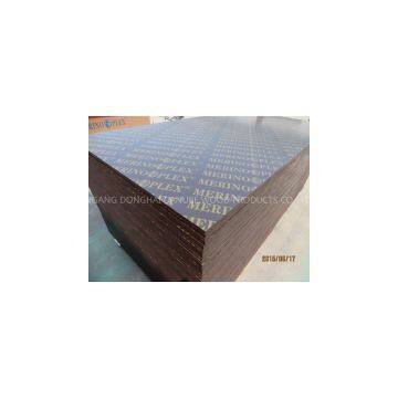 FILM FACED PLYWOOD, MR GLUE, POPLAR CORE, BROWN PRINTED FILM photo-2