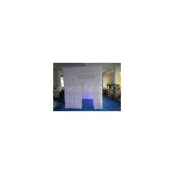 Huge 2.2*2.2*2.3m Family Birthday Inflatable Cube Tent With LED Light